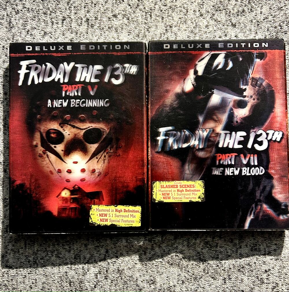 Friday the 13th Pt V: A New Beginning & Pt VII: The New Blood Deluxe Lenticular